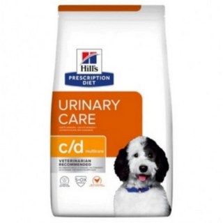 힐스 독 강아지 처방사료 c/d cd 1.5kg 결석사료 방광결석 방광염 처방사료, 1개