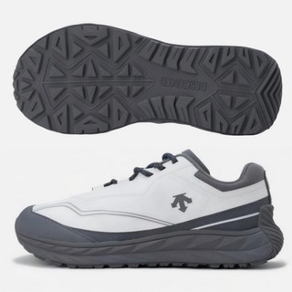 데상트 터레인디 컴포트화 화이트 그레이