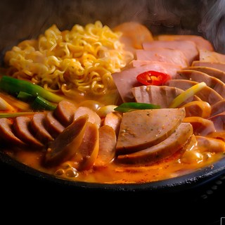 리얼 햄 소시지 듬뿍 부대찌개, 600g, 3개