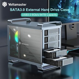 Yottamaster 3.5 인치 RAID 인클로저