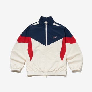 [AK플라자] [리복] 헤리티지 윈드 브레이커 - 화이트:네이비 REJU5EJ21OW