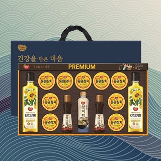 동원 프리미엄60호 카놀라유 참치 참기름 참치액 명절 선물세트 상품 이미지