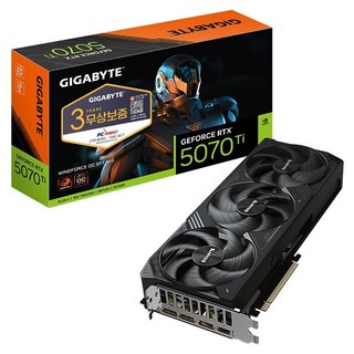 GIGABYTE RTX 5070 Ti WINDFORCE OC SFF 그래픽카드 이미지