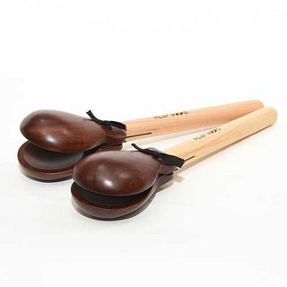 Playwood 핸들 캐스터네츠 Hard wood HCAH-303, 1개