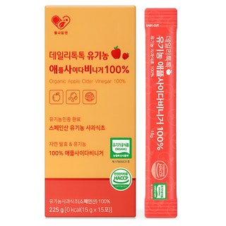 유기농 인증 애사비 애플 사이다 비니거 사과 발효 식초