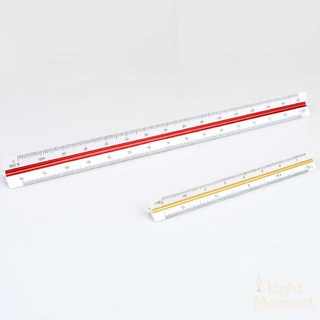 LM6 삼각 스케일자 15 30 제도용방안자 저배율스케일자, 15cm - 저배율