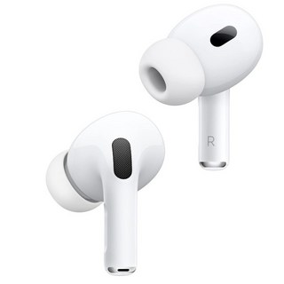 애플 에어팟 프로2세대USB-C 충전 최대 2배 더 많은 능동형 소음차단 Bluetooth 헤드폰 주변음허용모드 맞춤형 공간 오디오 미국정품배송, 1개