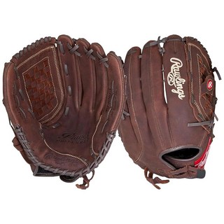 Rawlings 플레이어 프리퍼드 야구 글러브 레귤러 느린 피치 패턴 Pro H Web 33.05cm 126486, Right Hand Throw, Pull Strap | Basket Web | Brow