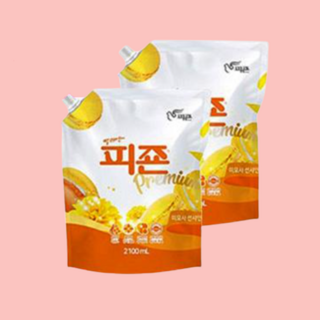 피죤 섬유유연제 옐로미모사 리필, 1개