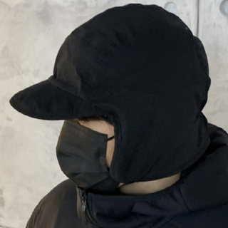 헬린이상점 양털 안감 귀달이모자