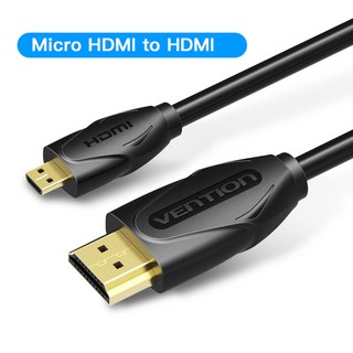 100% 호환용 Vention-미니 HDMI 케이블 4K/30Hz 마이크로 미니 남성-남성 카메라 노트북 프로젝터 디스플레, 01 Micro HDMI to HDMI