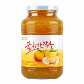 담터 꿀유자차A 1kg 액상차 과일청