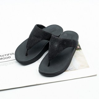 FITFLOP 핏플랍 여성 웨지슬리퍼 통굽샌들 쪼리 4cm