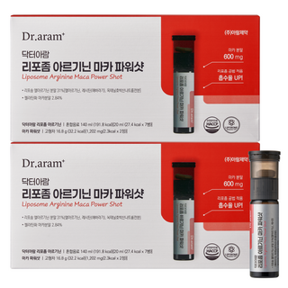 닥터아람 리포좀 아르기닌 마카 파워샷, 2개, 140ml