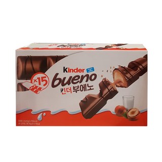 킨더 부에노 T2 초콜릿, 645g, 2개