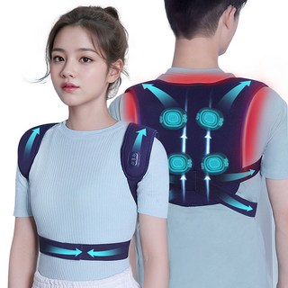 Garrl 무선 등 안마기 어깨밴드 진동 온열 휴대용 밴드 남녀공용, 남자용