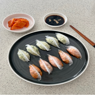 투명 감자만두피 감자김치만두, 1개, 1.4kg