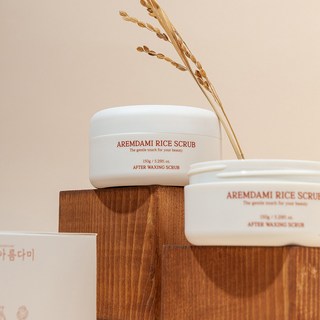 아름다미 쌀가루스크럽 왁싱후스크럽 바디스크럽 모공각화증, 1개, 150g