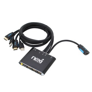 NX-KVM02H 2대1 HDMI KVM 스위치