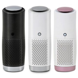 델첸CA 휴대용 차량용 무선공기청정기, 블랙
