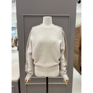 (백화점 정품) 러브앤쇼 야크울 투톤 니트탑 L씨이제이PKT02 955915, 라이트핑크
