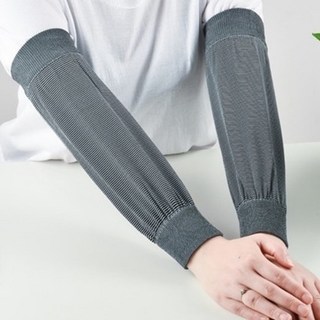 디버프 사무용 팔토시 작업용 손목 워머, 블랙, 2개
