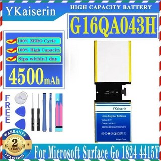 YKaiserin 태블릿 배터리 서피스 고 1824 7.66V 26 용 4500mAh G16QA043H, 1개