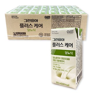 그린비아 플러스 케어 당뇨 200mlx24팩, 1세트, 4.8L