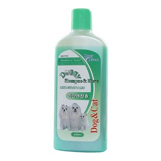 [2개묶음] 펫프랜드 샴푸린스 펫프랜드 펫샴푸린스하얀애견용400ml sa0*49433Rf