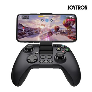 조이트론 모바일 게임패드 스마트폰 컨트롤러 안드로이드 아이폰 PC 블루투스 호환, 1개, 블랙, 안디오스