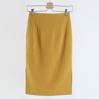 이푼아이 S~3XL 자체제작 양옆트임 H라인 스판 펜슬 롱 스커트 13COLOR