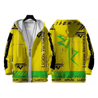 Cyberpunk2077 사이버펑크 엣지러너 데이비드 봄 가을 후드집업