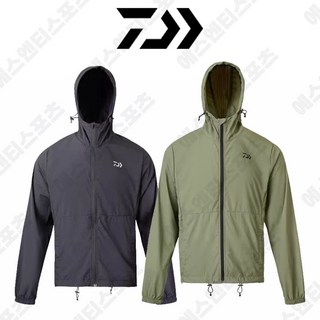 다이와 DAIWA 2025 낚시 바람막이 상의 자켓 외투 DE-6025CS 봄 여름 가을, 다이와바람막이/DE-6025CS/올리브그린