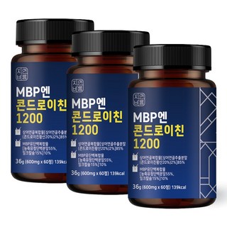 자연바름 콘드로이친 1200 MBP, 60정, 3개