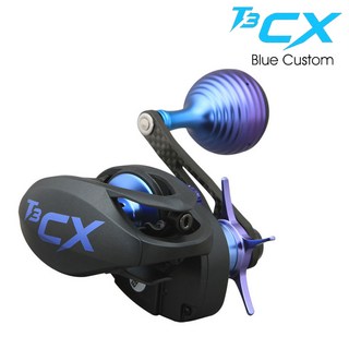 크레만 티쓰리 씨엑스 T3CX 블루커스텀 베이트릴 쭈꾸미 갑오징어 광어 참돔 문어, 좌핸들 5.6대1