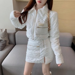 겨울 따뜻한 퀼팅 패션 세트