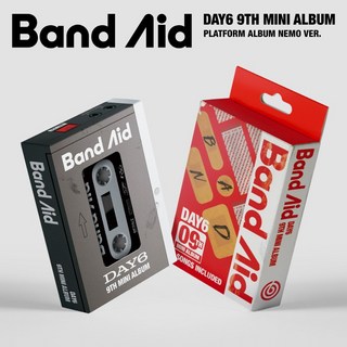 데이식스 (DAY6) / Band Aid 미니앨범 9집 PLATFORM ALBUM (버전선택/CD아님/JYPK1882), Band Aid 레드 플랫폼 Ver