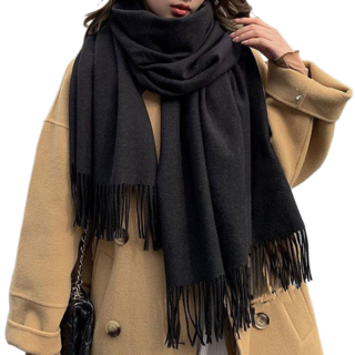 남여공용 겨울 커플 솔리드 롱 머플러 Couple Scarf 루이비통머플러