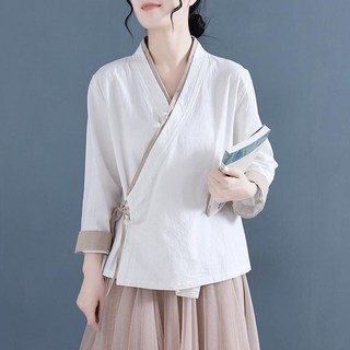 여름 가을 문예 사단 추세 셔츠 한복 모티브 멀티스타일링 가능 셔츠 한복 매력 다재다능 아이템 업그레이드 아름다움 다양한 코디템