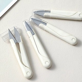 보냄 케이스 쪽가위 (1+1) 재단용 심플 수선 실밥제거 휴대용, 1세트
