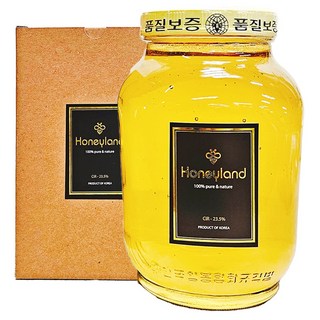 허니랜드 지리산 아카시아꿀, 2.4kg, 1개