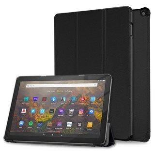 아마존 파이어 HD10/HD10 플러스 2021 케이스 북커버 Amazon Fire HD10 케이스나라, 블랙