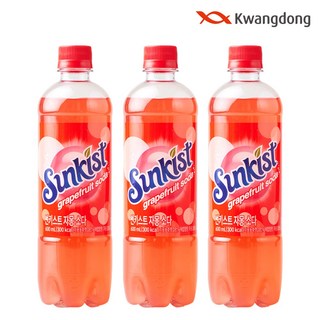 썬키스트 자몽 소다, 600ml, 24개
