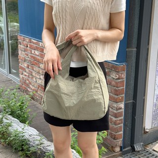 호보백 여름 버킷백 뜨개 나일론 숄더백