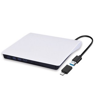 노트케이스 USB 3.0 DVD RW 멀티 외장형 ODD, NC-MULTI8X(화이트), 1개 삼성노트북용외장형cd롬