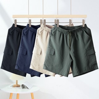 니키진 여성 1+1 여름 5부 카고 반바지 인견 밴딩 팬츠 2521