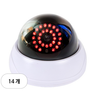 돔형 28구 LED 모형 CCTV, 14개