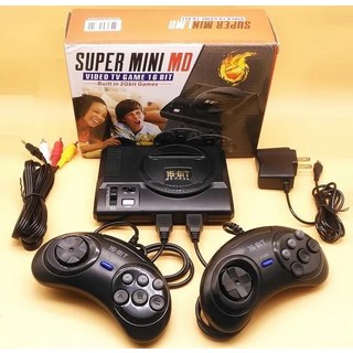 레트로 오락실 게임기 2022 미니 TV 비디오 콘솔 세가 메가드라이브 16 비트 208, 1.with package box