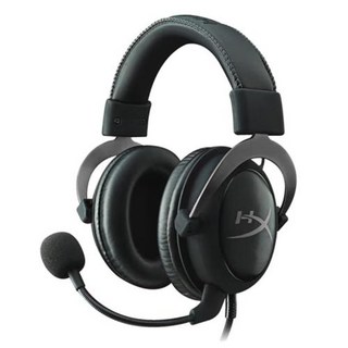 게이밍헤드셋 헤드폰 타입 HyperX Cloud II 게임용 헤드셋 Hi-Fi 7.1 서라운드 사운드분리형 마이크PC PS 2 유선 USB 사운드 카드, 1)black