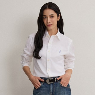 폴로 정품 남녀공용 커스텀핏 포플린 셔츠